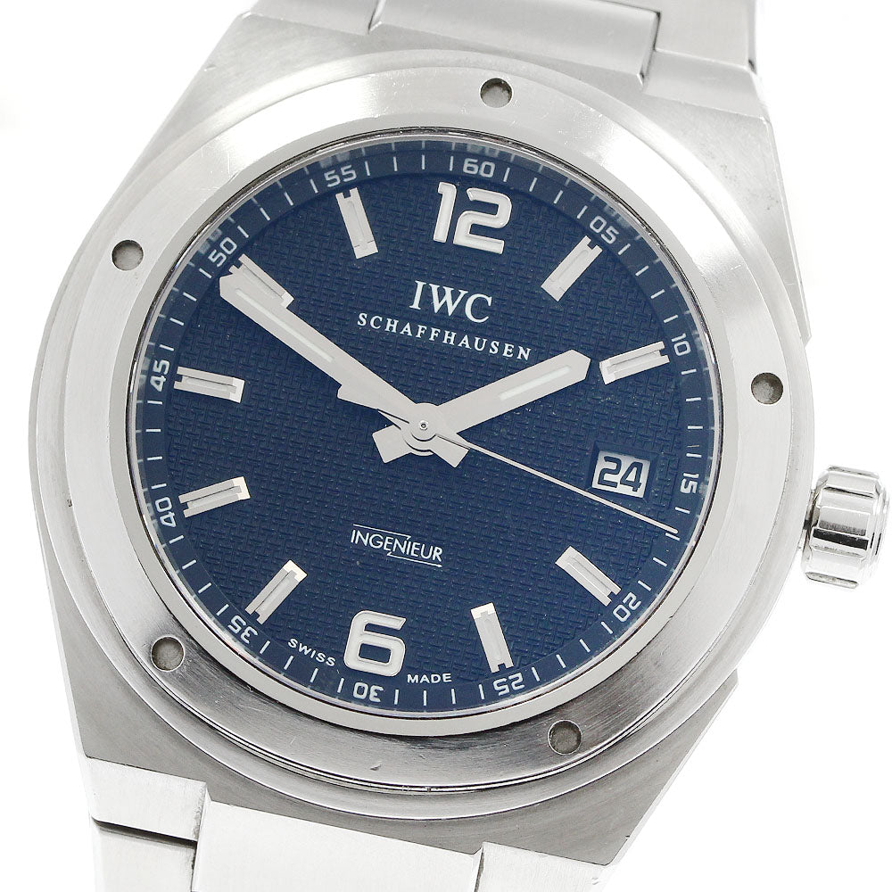 IWC SCHAFFHAUSEN Ingenieur IW322701 Date Black Dial Automatic Men's Watch_956662