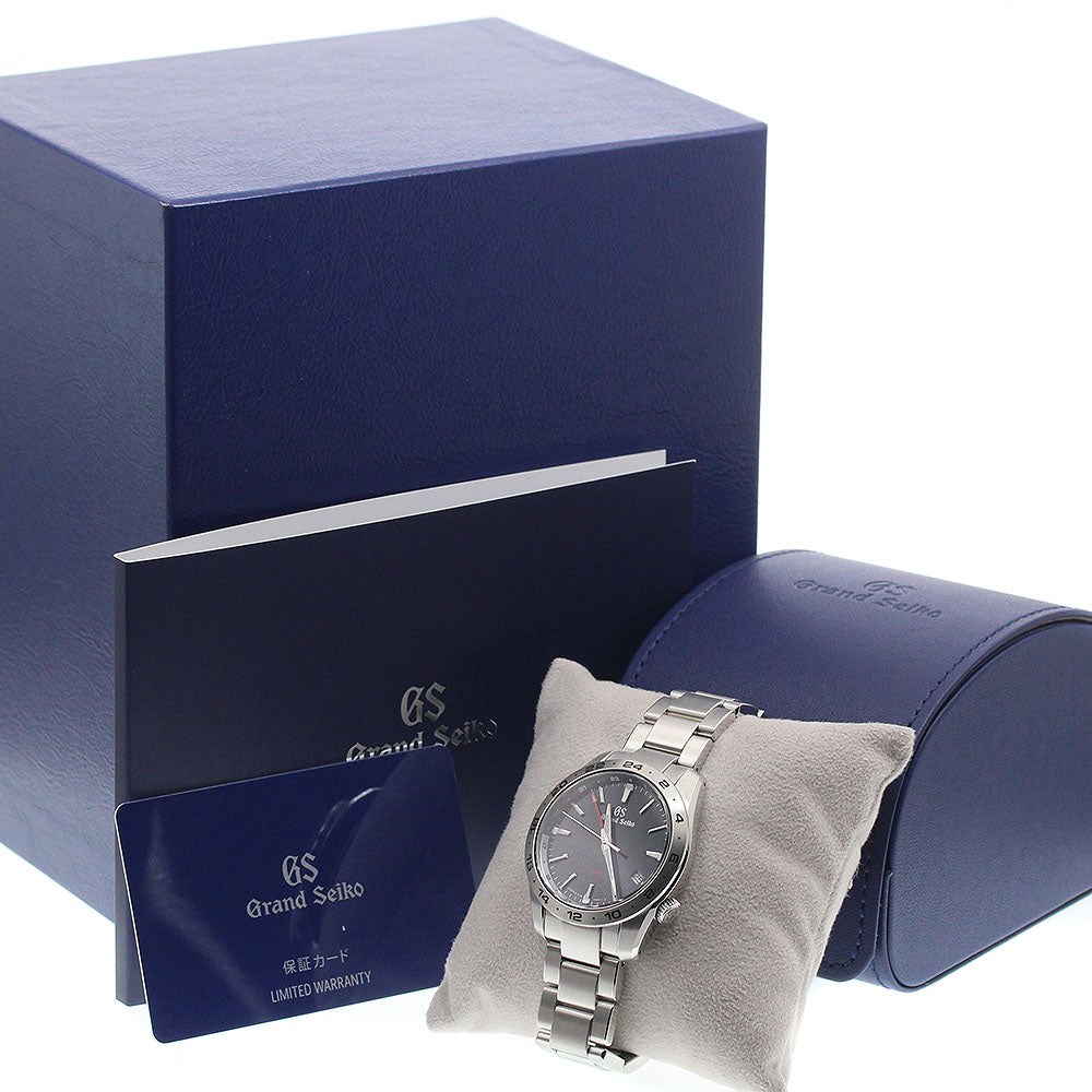 SEIKO Grand Seiko Sports Collection GMT SBGN029/9F86-0AK0 Date Navy Dial Quartz Men's Watch_956678