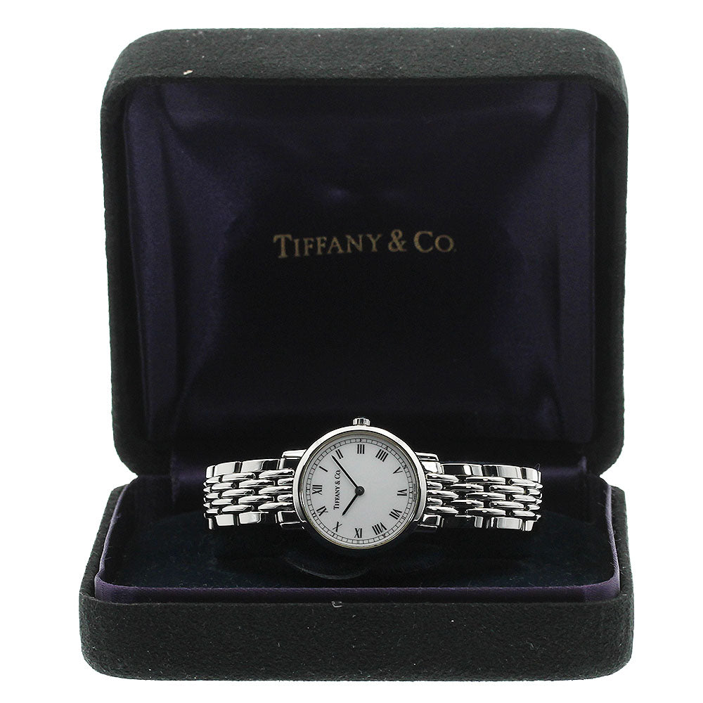 TIFFANY&Co. Classic round L1510 white Dial Quartz Ladies Watch_956722