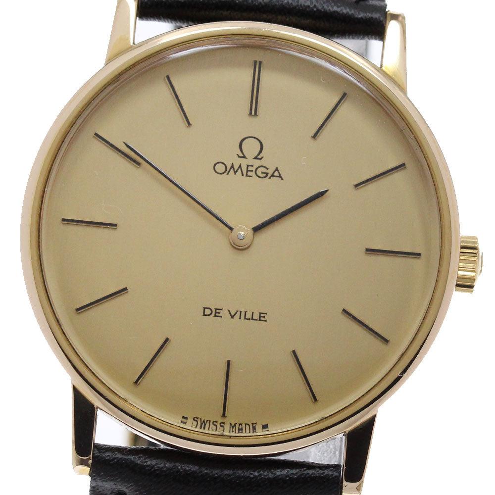 OMEGA De Ville 111.0140 Vintage Cal.625 gold Dial Hand Winding Men's_956764