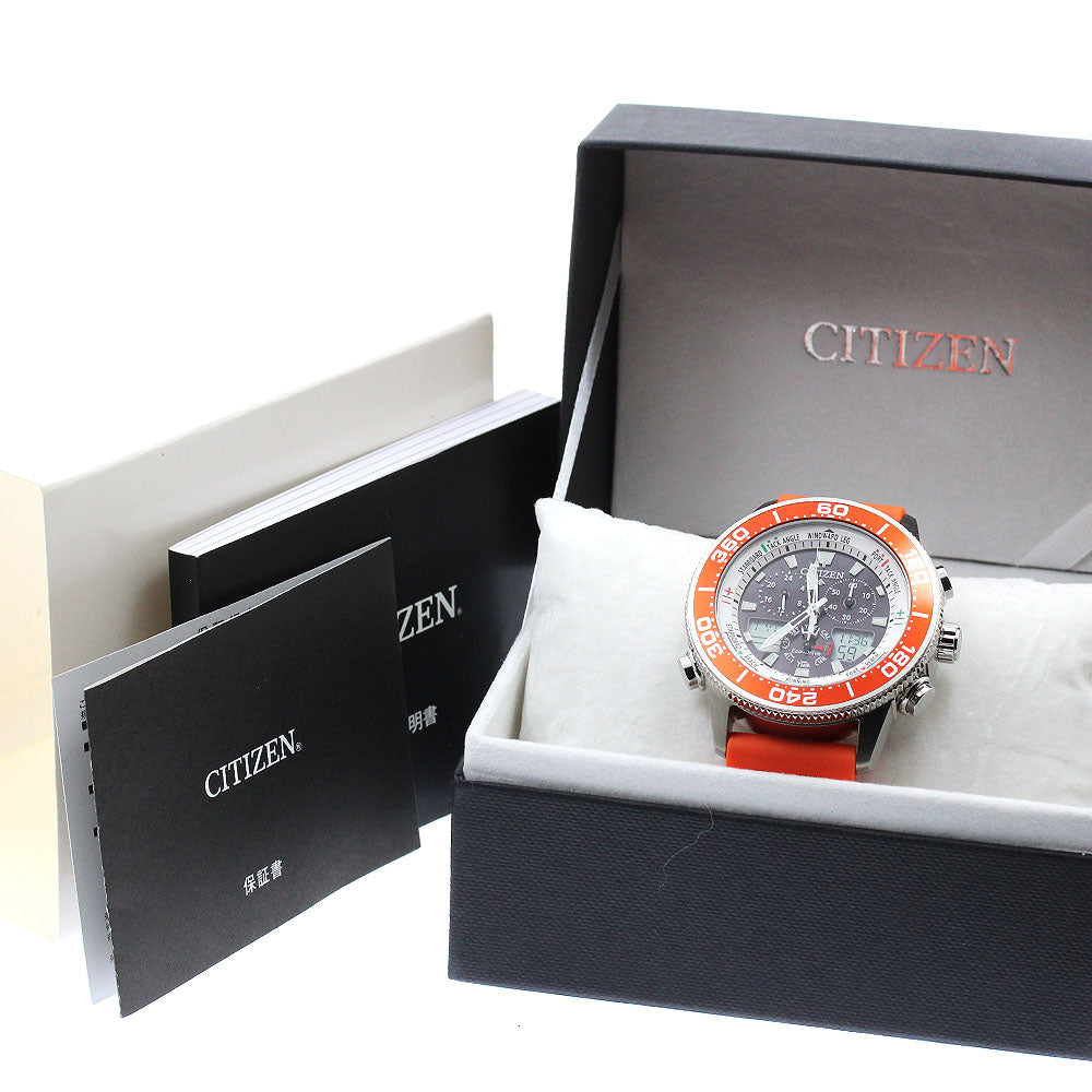 CITIZEN Professional master C660-R011707 Solar Powered Radio Men's Watch_956781