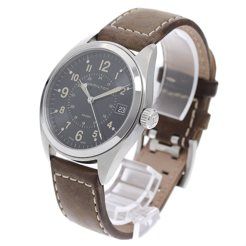 HAMILTON Khaki Field H685510 Date Black Dial Quartz Men's Watch_956839