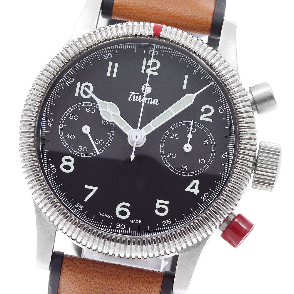 TUTIMA Freeger 783 Chronograph black Dial Hand Winding Men's Watch_956852