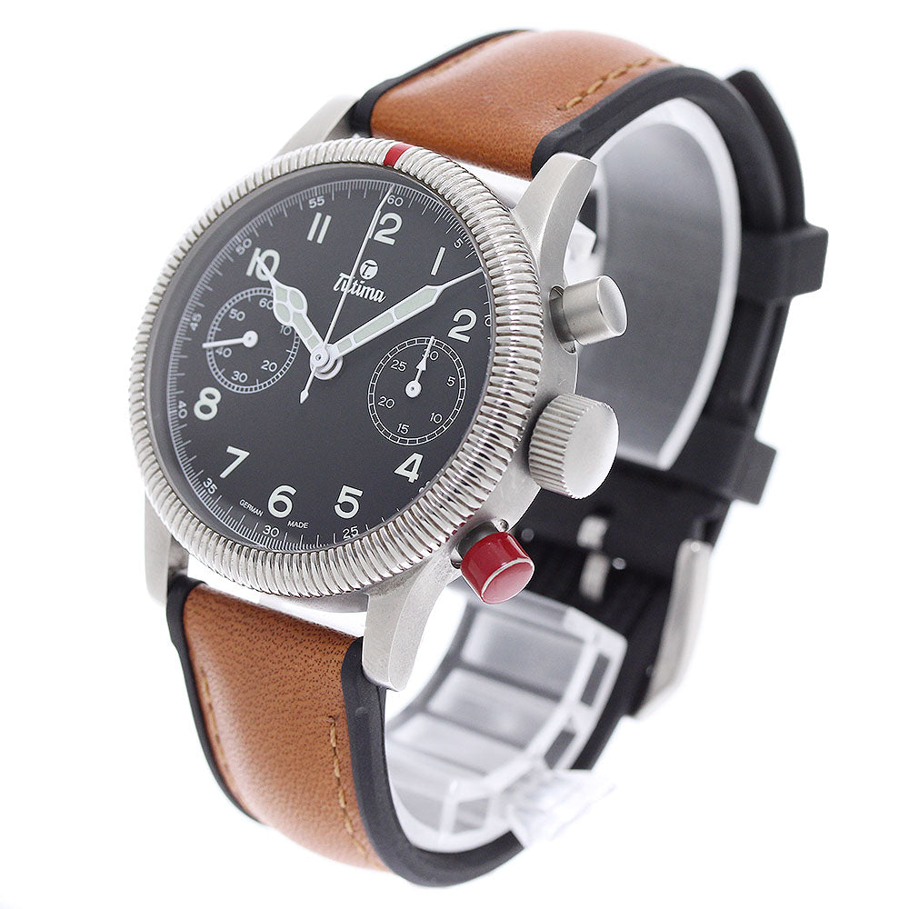 TUTIMA Freeger 783 Chronograph black Dial Hand Winding Men's Watch_956852