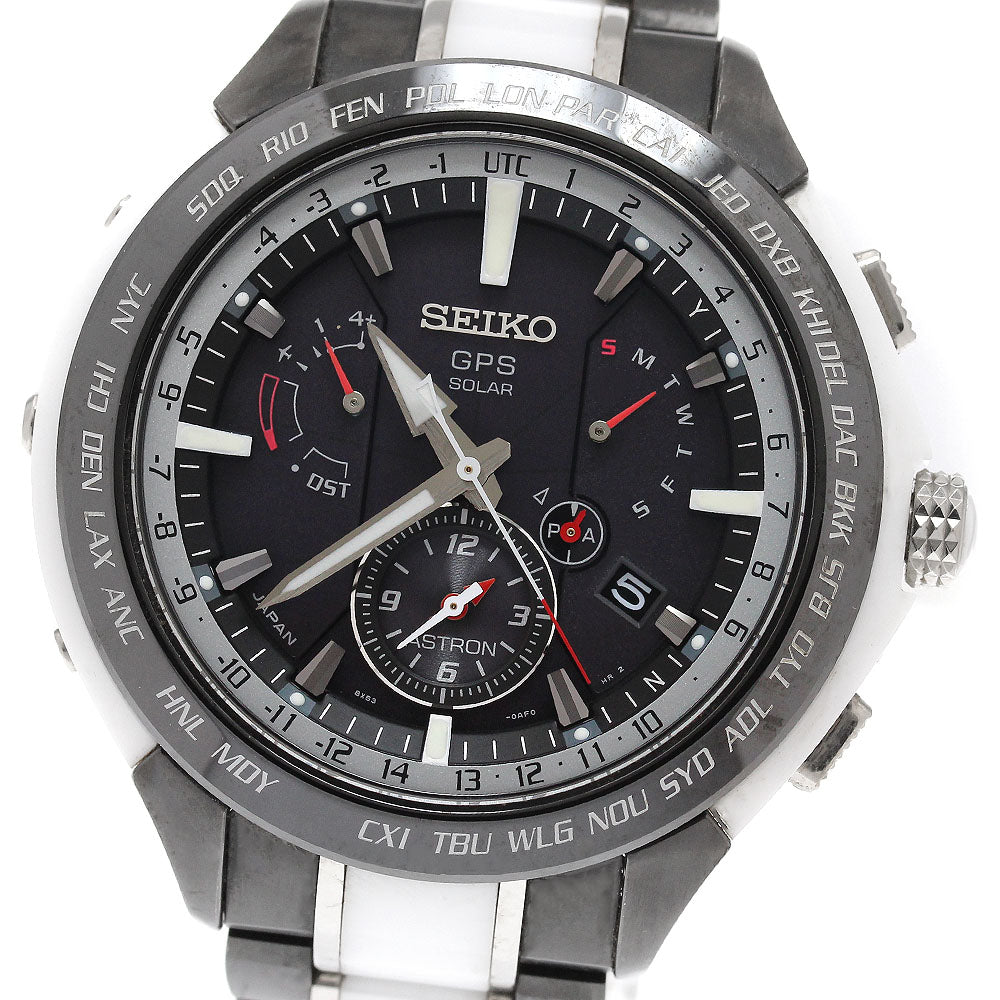 SEIKO Astron Japan limited model SBXB071 GPS Solar Powered Radio Men's _956879