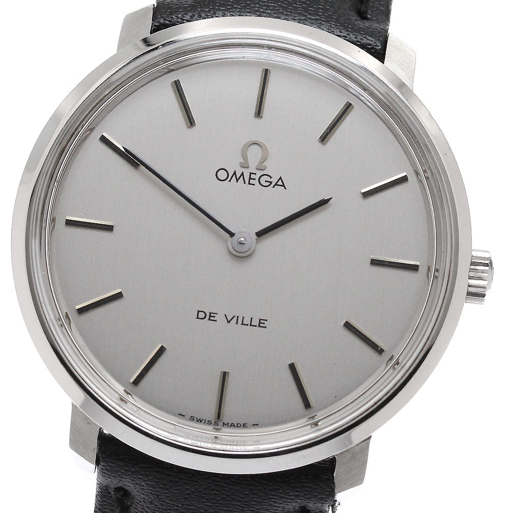 OMEGA De Ville TOOL104 Round vintage Silver Dial Hand Winding Men's Watch_956887