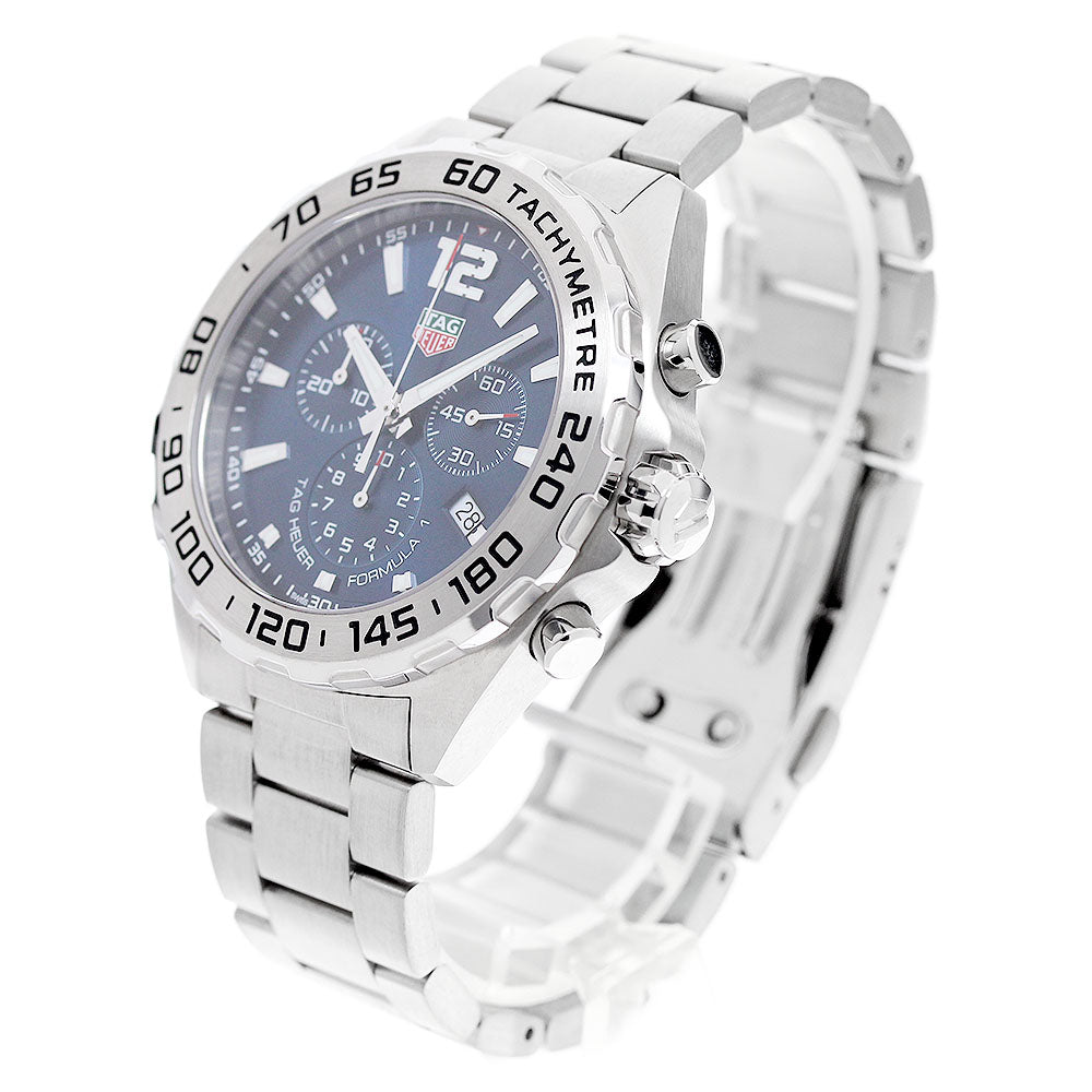 TAG HEUER Formula 1 CAZ101K Date Chronograph blue Dial Quartz Men's Watch_956920