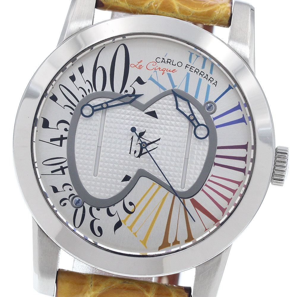 CARLO FERRARA Circus 294.520 Silver Dial Automatic Men's Watch_956965