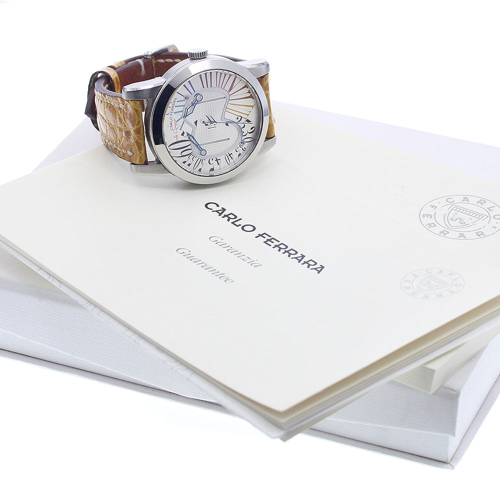 CARLO FERRARA Circus 294.520 Silver Dial Automatic Men's Watch_956965