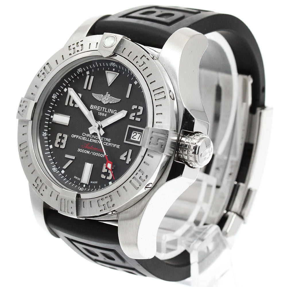 BREITLING Avenger II Seawolf A17331 Date gray Dial Automatic Men's Watch_956968