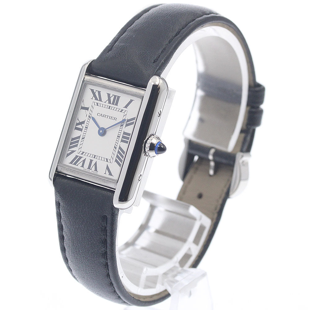 CARTIER Tank Must SM WSTA0042 Silver Dial Quartz Ladies Watch_957014