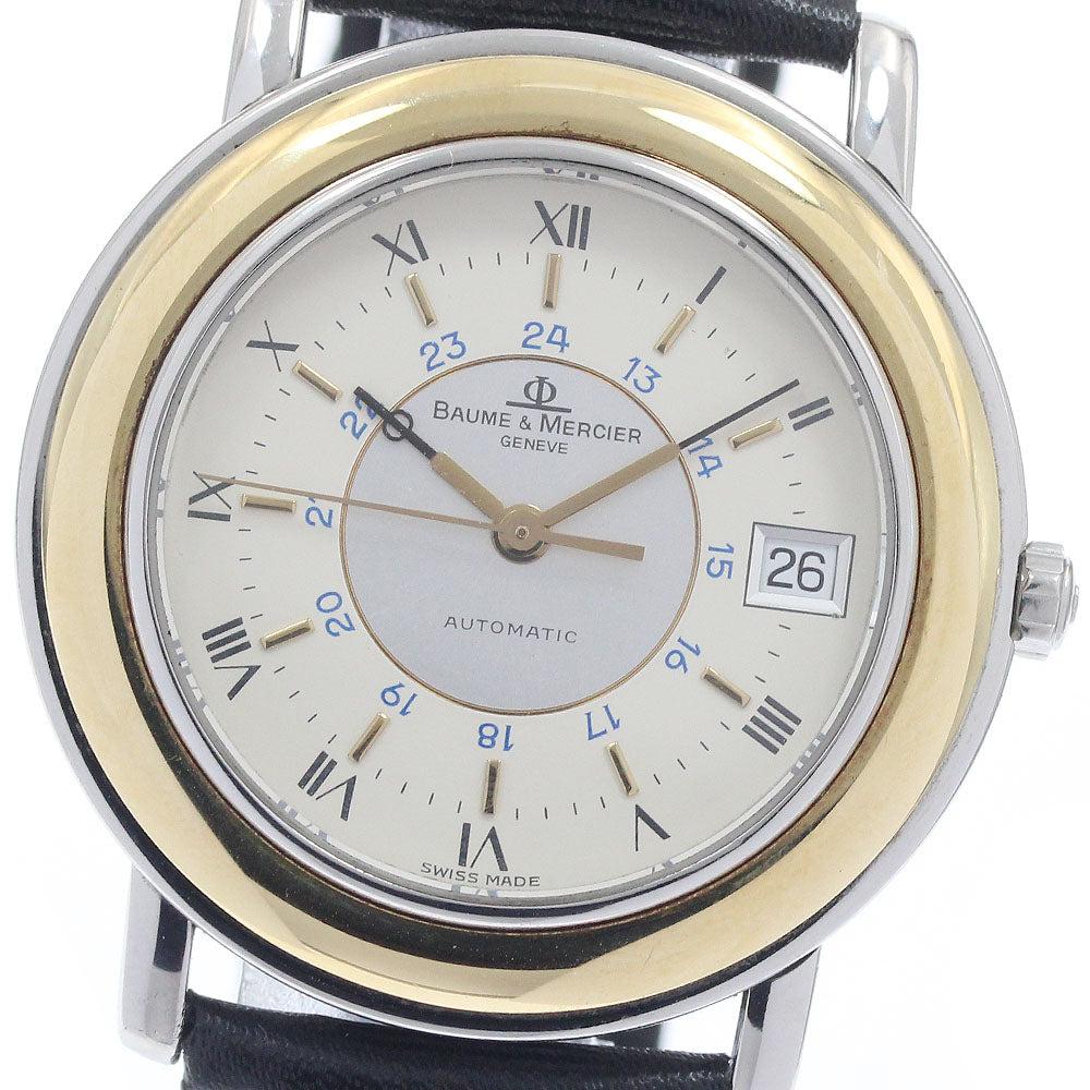 Baume & Mercier 3137.018 Round date Silver Dial Automatic Men's Watch_957019