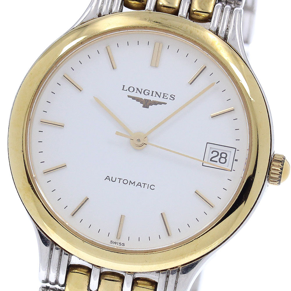 LONGINES Grand classic L5.650.3 Date white Dial Automatic Men's Watch_957073