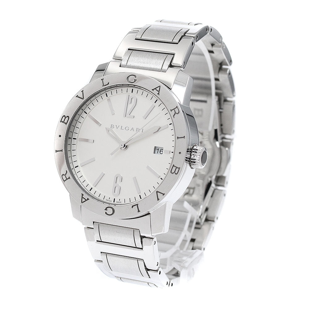 BVLGARI BVLGARIBVLGARI BB39S Silver Dial Automatic Men's Watch_957093