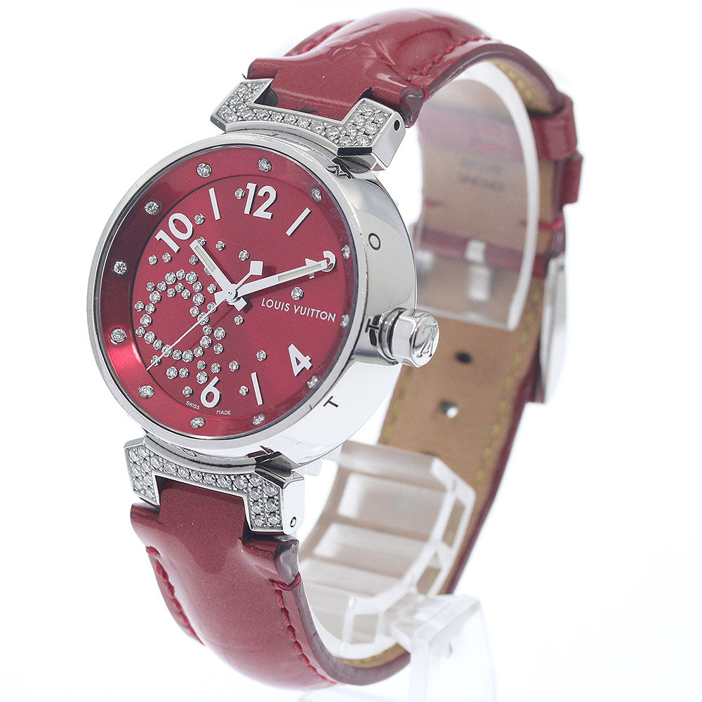 LOUIS VUITTON Tambour Fiji Heart Diamond Heart Q131Z Quartz Ladies Watch_957163