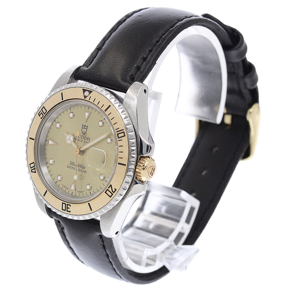 TUDOR Prince Date Mini Sub 73193 Cal.2671 gold Dial Automatic Boy's Watch_957166