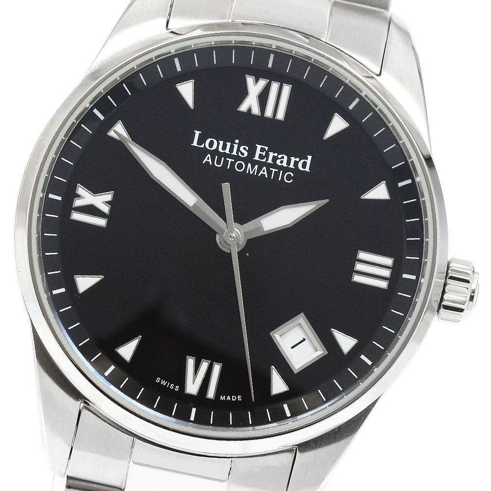 Louis Erard Heritage Sports 69103 AA02 M Date Black Dial Automatic Men's_957248