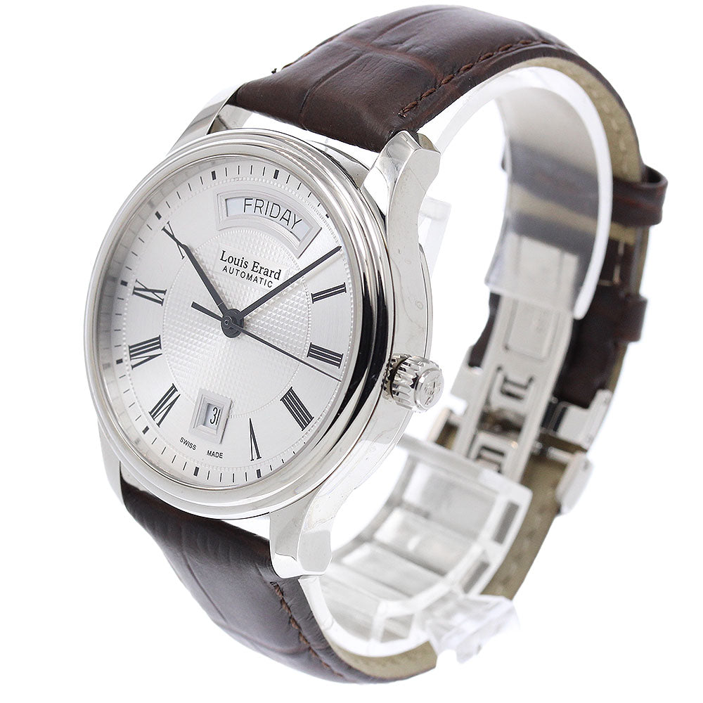 Louis Erard Heritage Day-Date 67258AA21 Silver Dial Automatic Men's Watch_957250