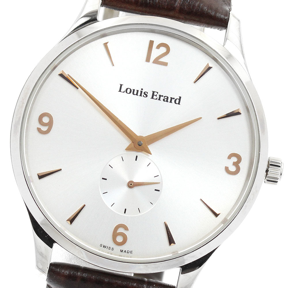 Louis Erard Heritage 47217AA11 Small seconds Silver Dial Hand Winding Men's Watch_957251