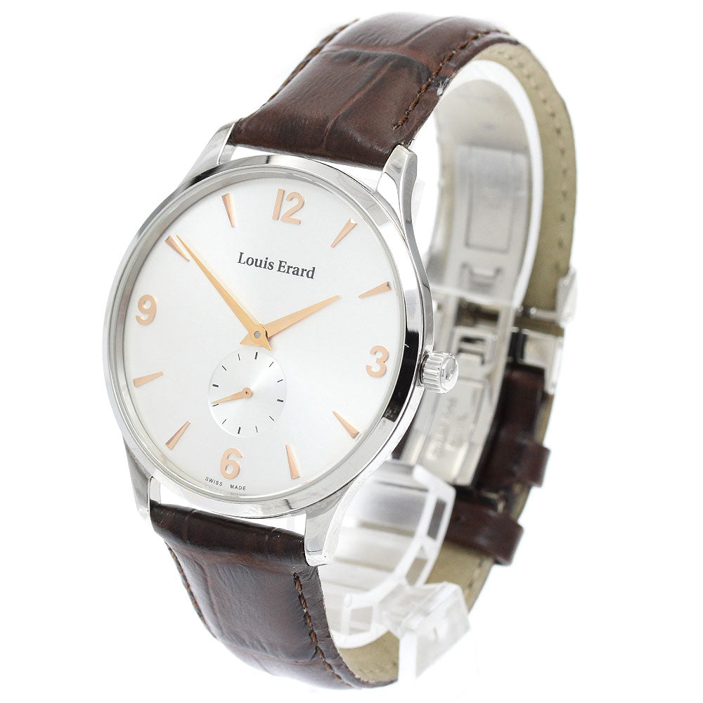 Louis Erard Heritage 47217AA11 Small seconds Silver Dial Hand Winding Men's Watch_957251