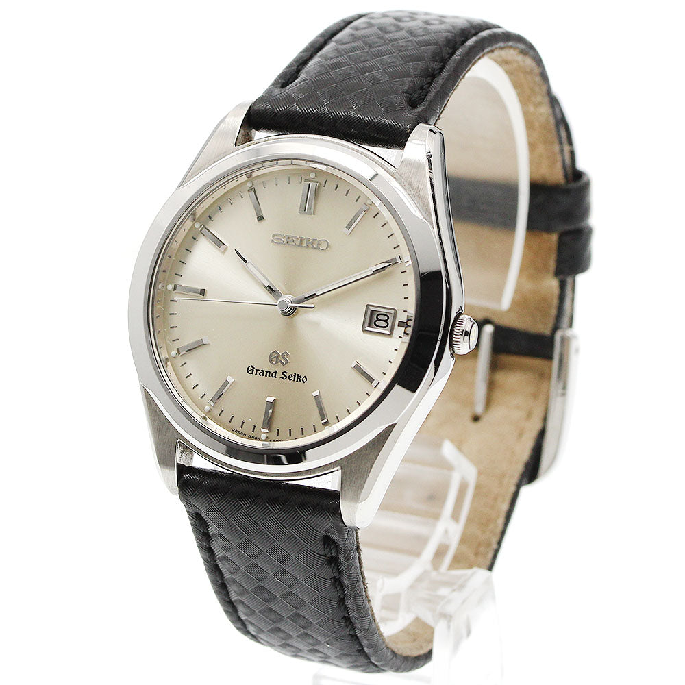 SEIKO Grand Seiko SBGG003/8N65-8000 Date Silver Dial Quartz Men's Watch_957281