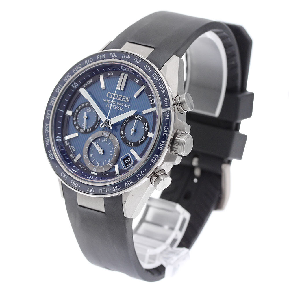 CITIZEN Attesa ACT Line CC4050-18L/F950-0029S02 Solar Powered Radio Men's_957283