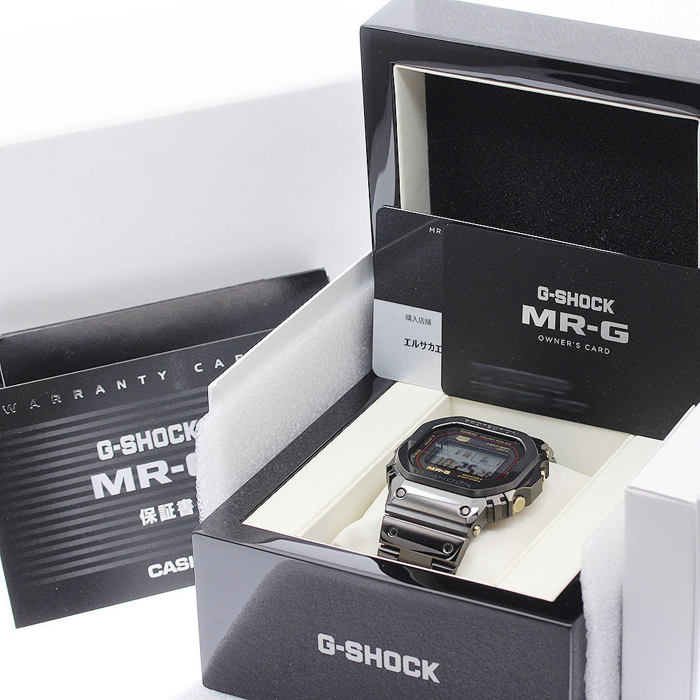 CASIO G-SHOCK MR-G MRG-B5000B-1JR Solar Powered Radio Men's Watch_957284