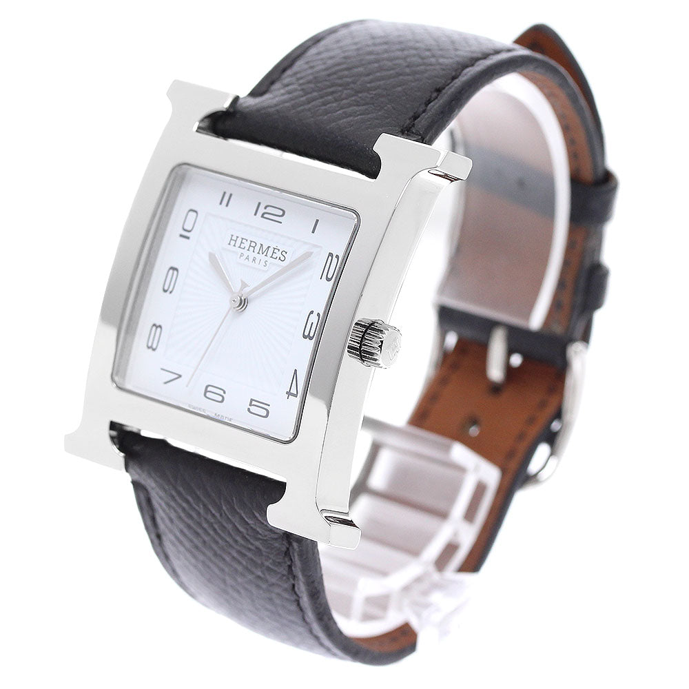 HERMES H watch HH1.810 White Dial Quartz Men's Watch_957291
