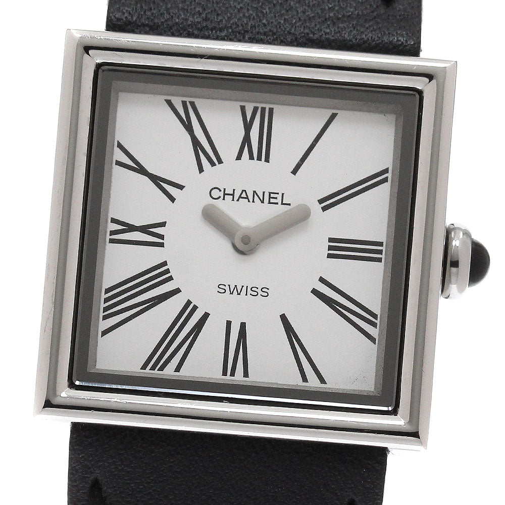 CHANEL Mademoiselle H0525 white Dial Quartz Ladies Watch_957296