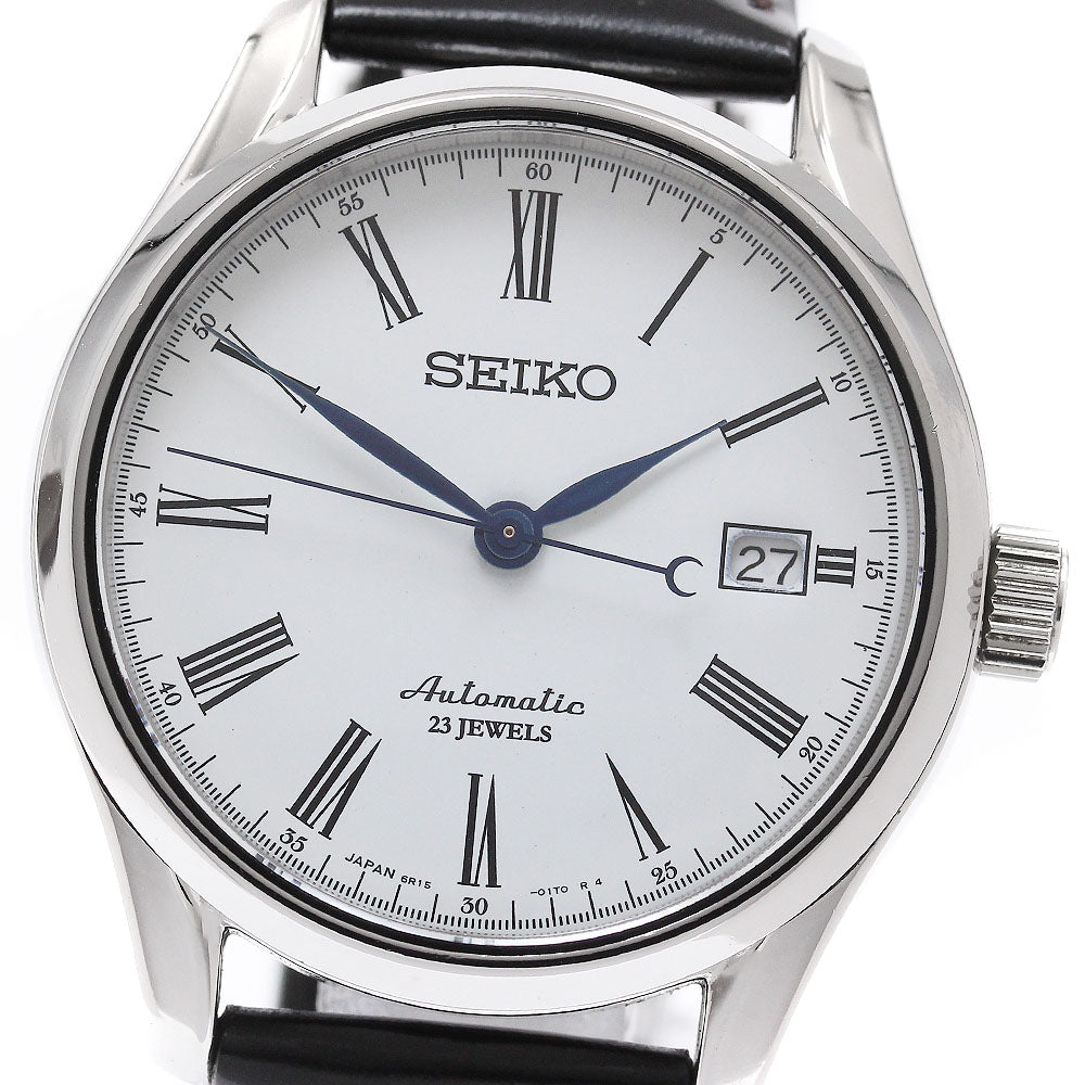 SEIKO Presage SARX019/6R15-02P0 Date White Dial Automatic Men's Watch_957320