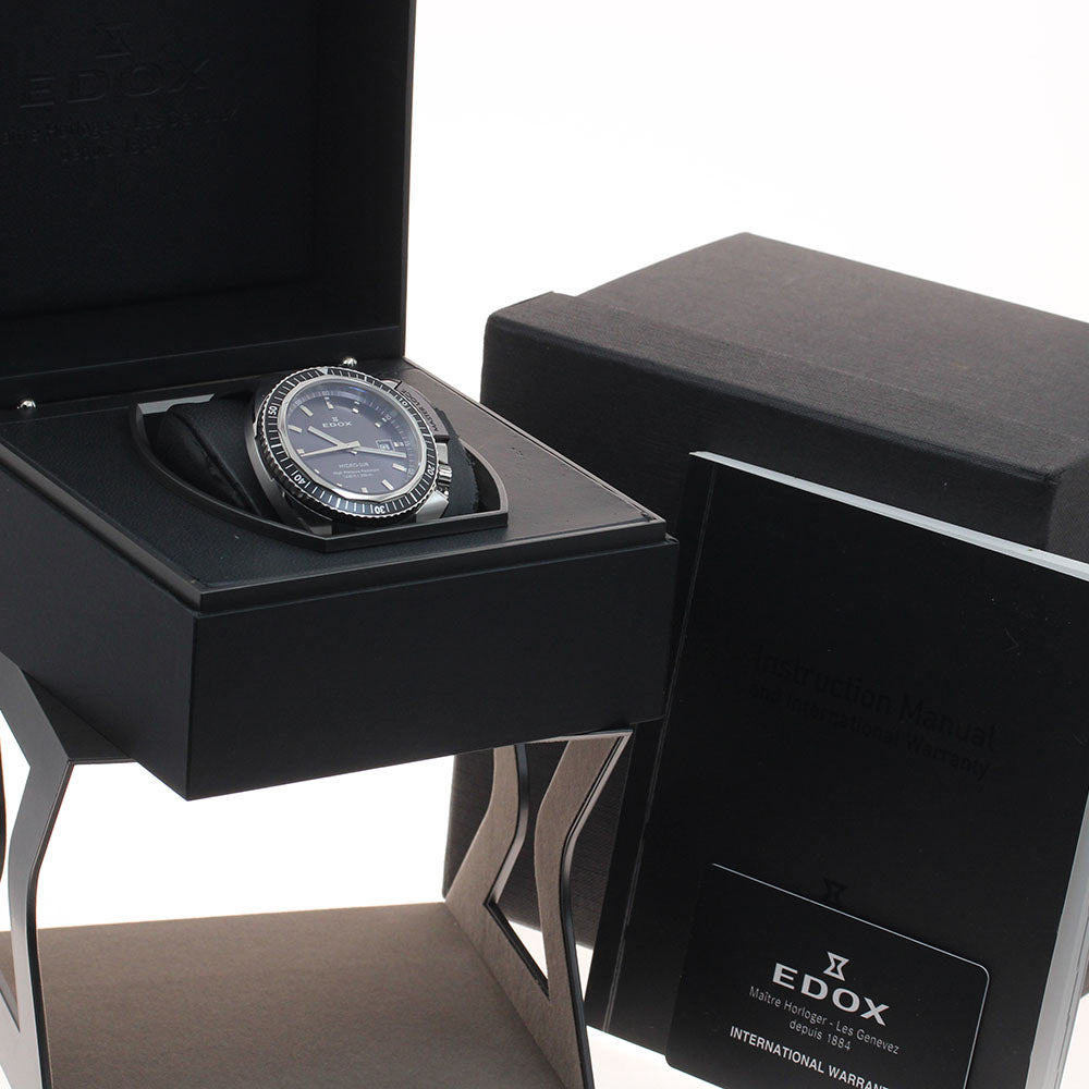 EDOX Hydro Sub 500m 53200 Date gray Dial Quartz Men's Watch_957346