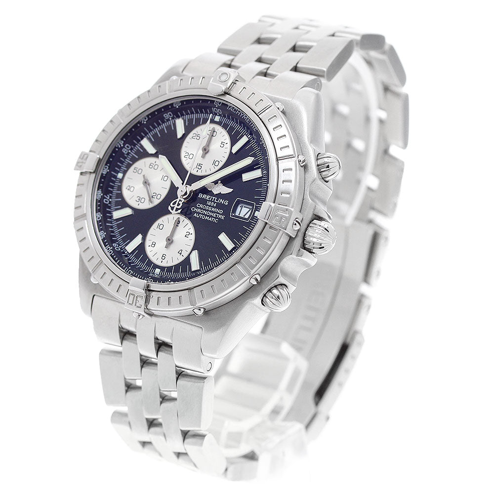 BREITLING Crosswind A13355 Date Chronograph Black Dial Automatic Men's _957356