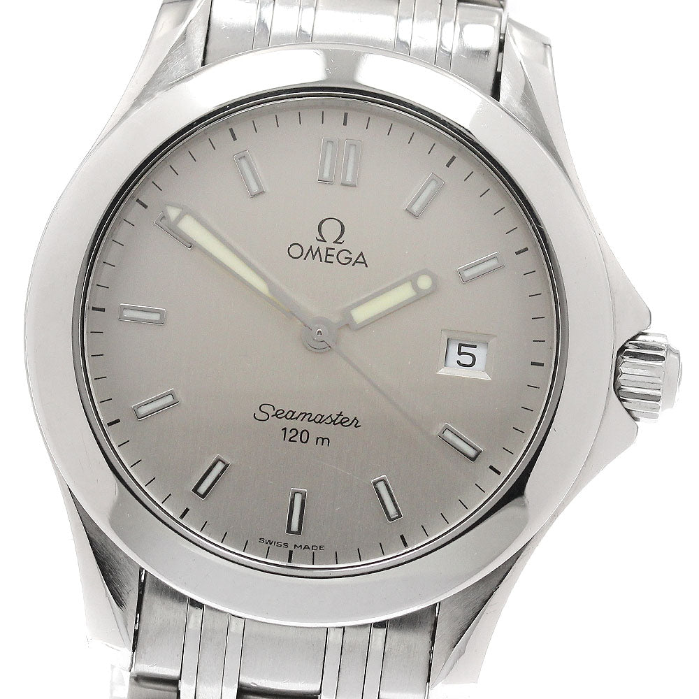OMEGA Seamaster120 2511.33 Date Silver Dial Quartz Men's Watch_957375
