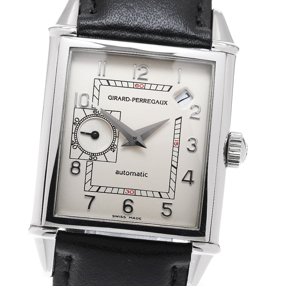 GIRARD PERREGAUX Vintage 1945 25932 Date beige Dial Automatic Men's Watch_957389