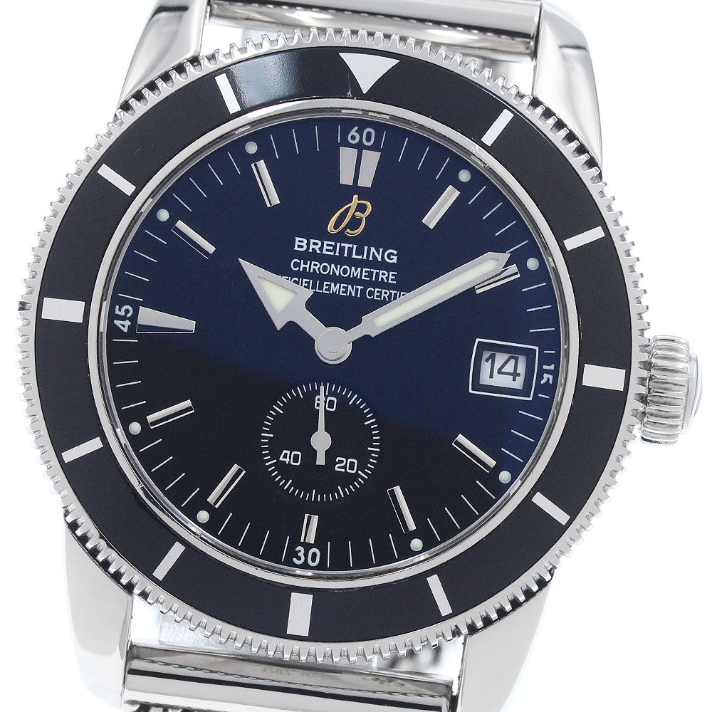 BREITLING Super Ocean Heritage 38 A37320 Black Dial Automatic Men's Watch_957390