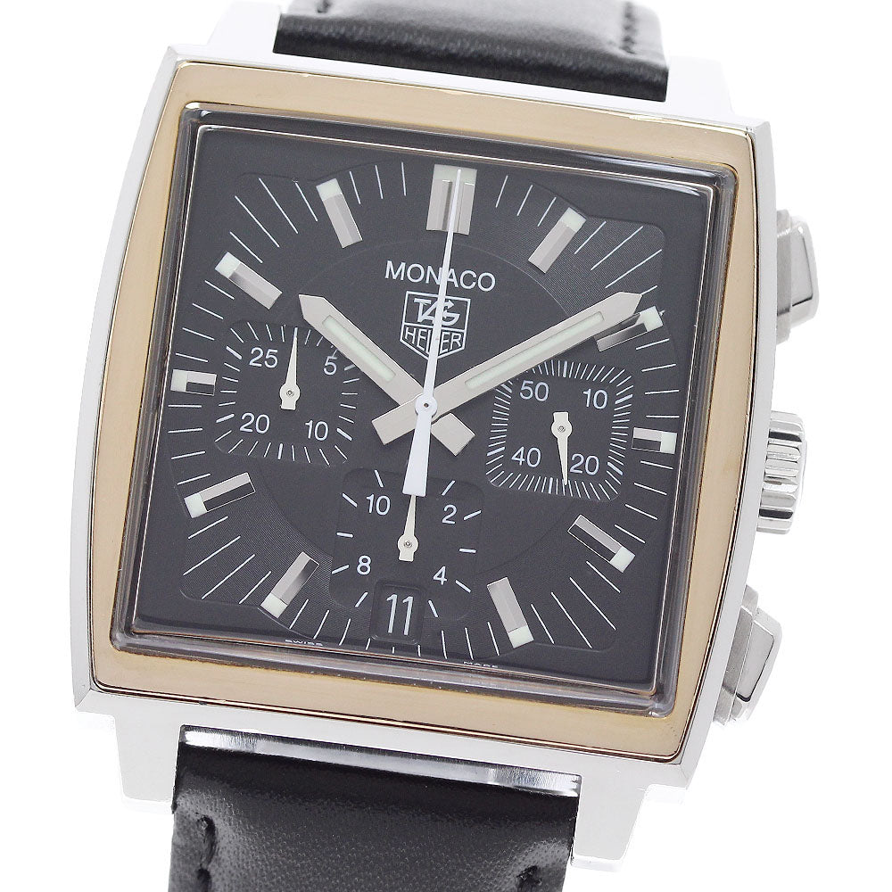 TAG HEUER Monaco CW2111-0 Italy Limited Edition Automatic Men's Watch_957420