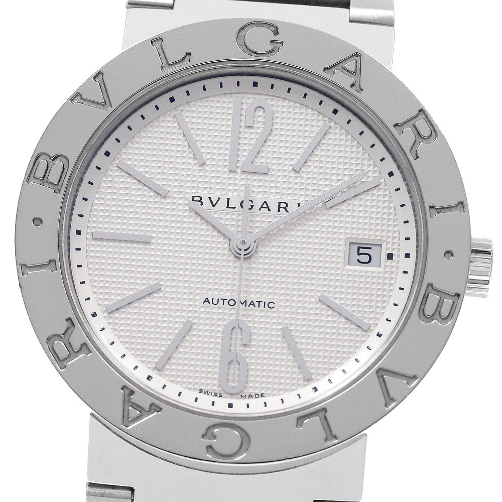 BVLGARI BVLGARIBVLGARI BB38SS Date Silver Dial Automatic Men's Watch_957447