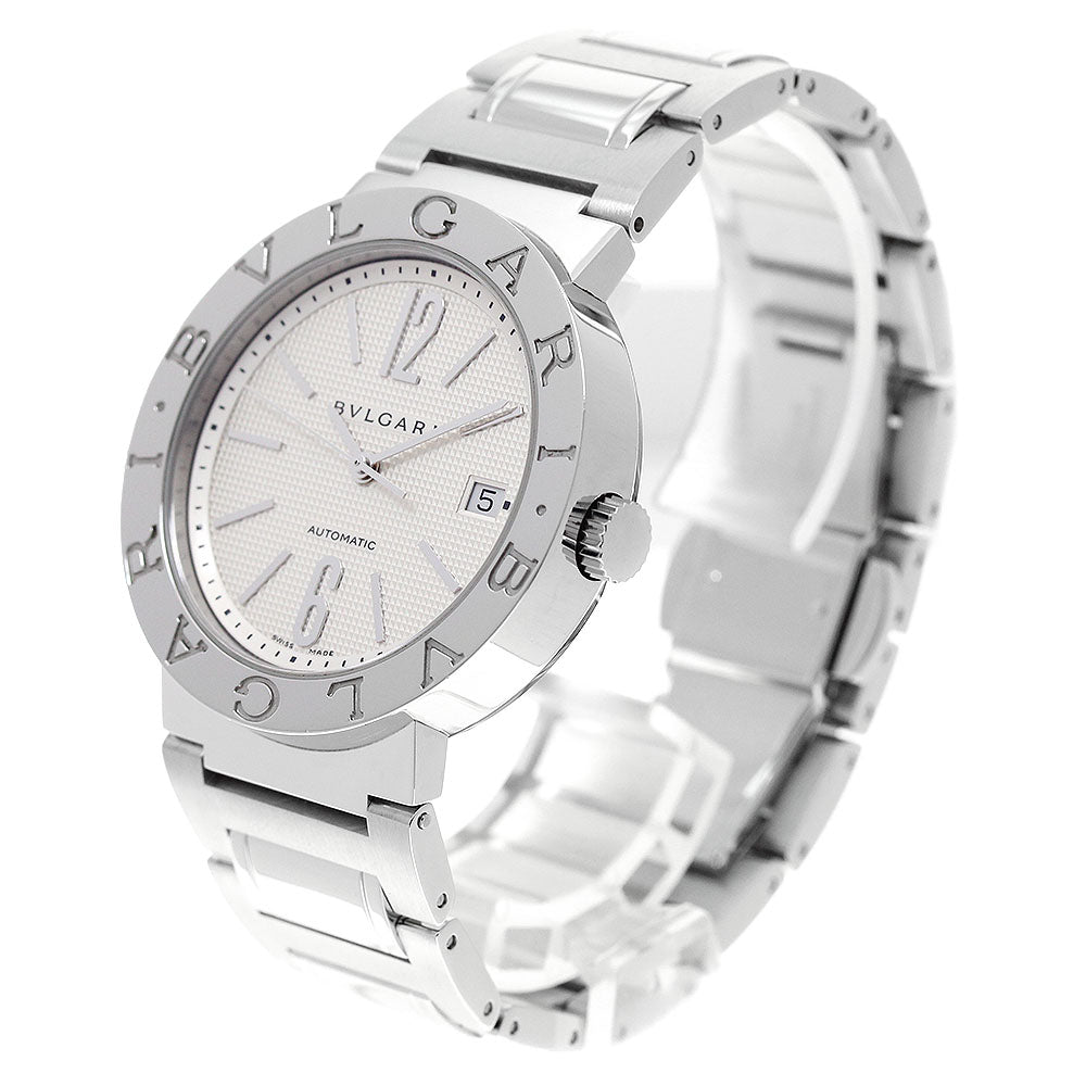 BVLGARI BVLGARIBVLGARI BB38SS Date Silver Dial Automatic Men's Watch_957447