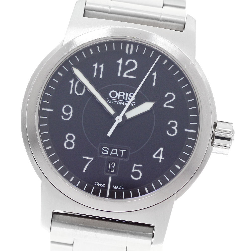 ORIS Sportsman 7640-41 Day date Black Dial Automatic Men's Watch_957483