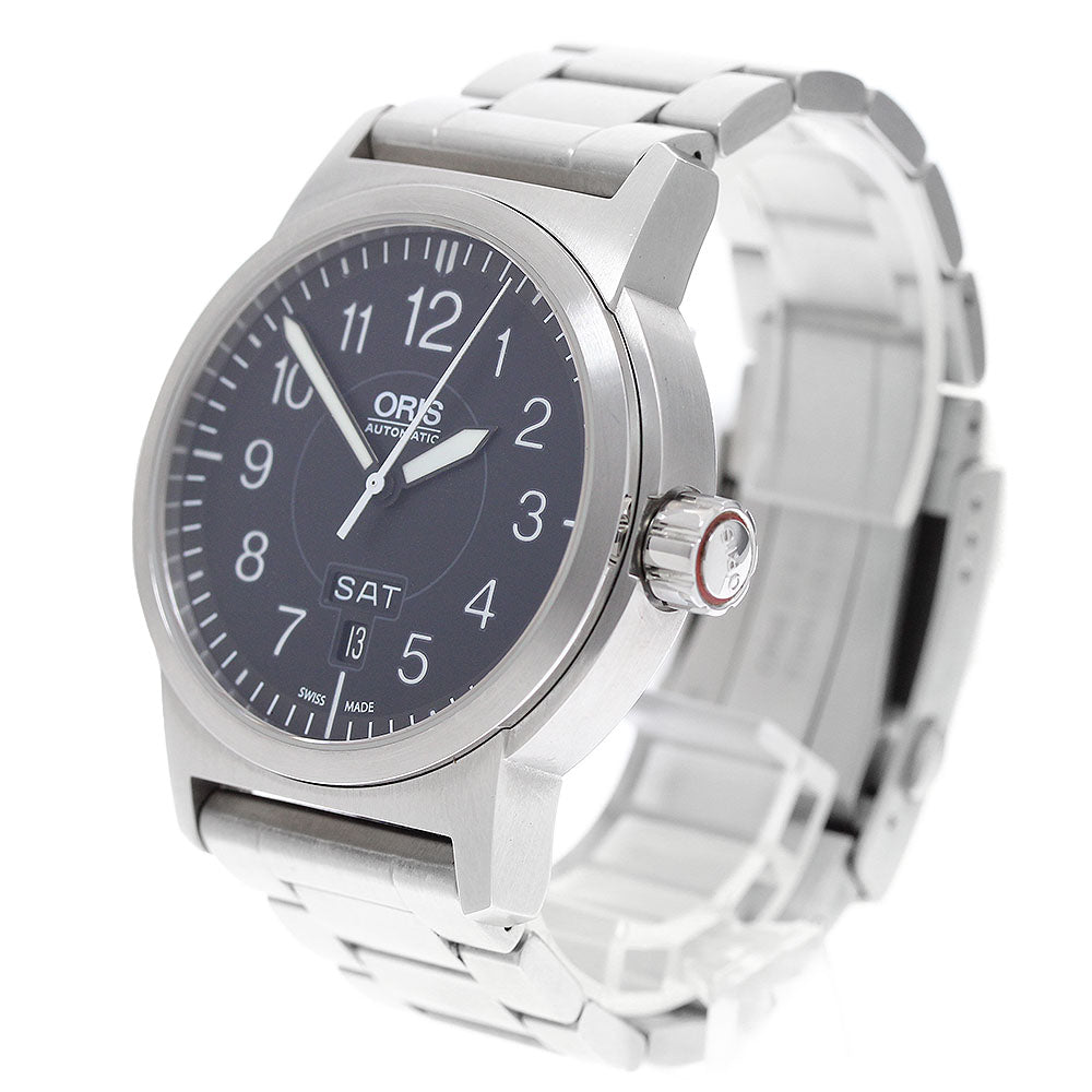 ORIS Sportsman 7640-41 Day date Black Dial Automatic Men's Watch_957483