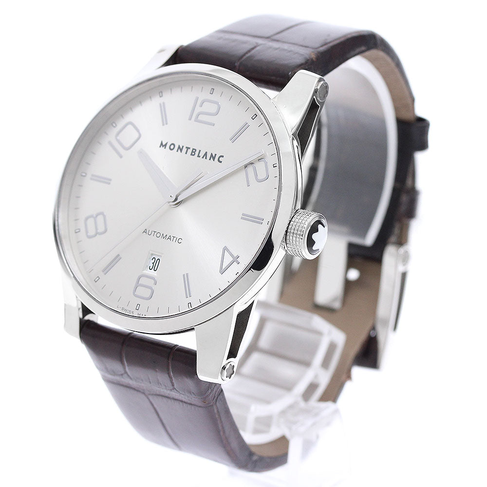 MONTBLANC Time walker 7070 Date Silver Dial Automatic Men's Watch_957498