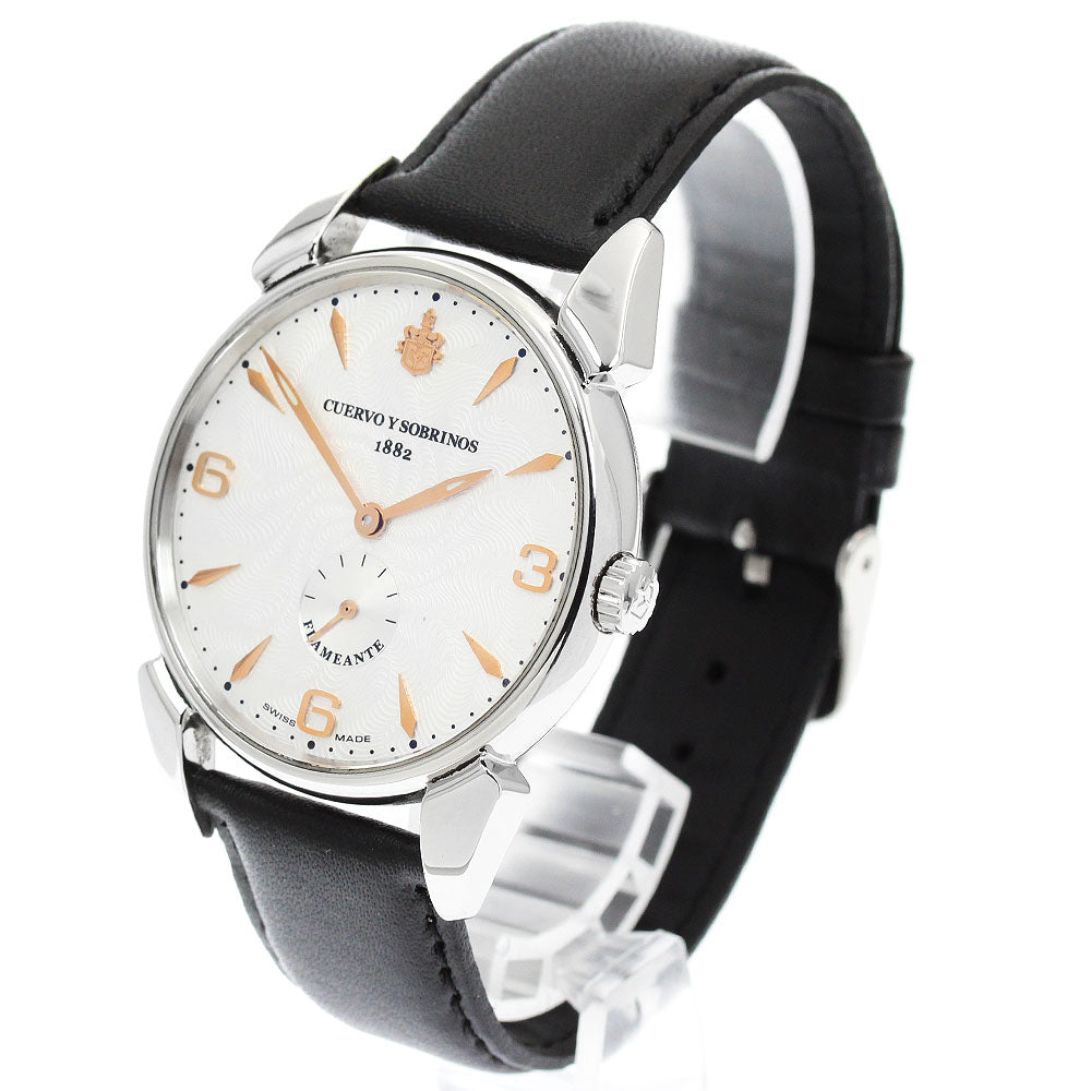 CUERVO Y SOBRINOS Historiador Flamente 3130.1 Hand Winding Men's Watch_957511