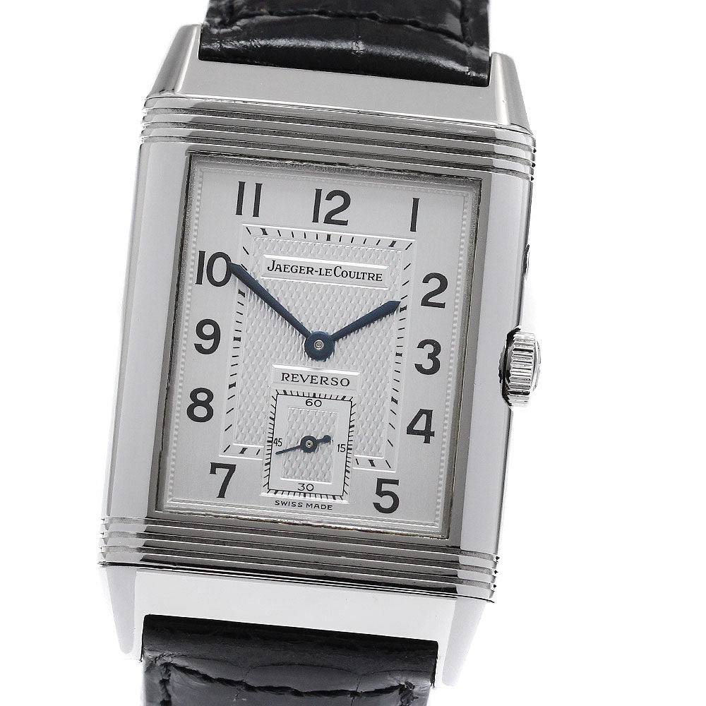 JAEGER-LECOULTRE Reverso ColorDuo 270.8.54 Japan limited small seconds Silver / Green Dial Hand Winding Men's Watch_957540