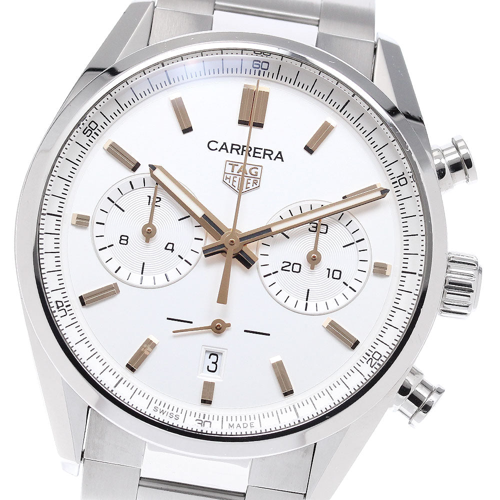 タグホイヤー TAG HEUER CBN2013 カレラ TH20-00 クロノグラフ 自動巻き メンズ 良品 _957542 公式】CLOSER｜タグホイヤー TAG HEUER CBN2013 カレラ TH20-00 クロノ