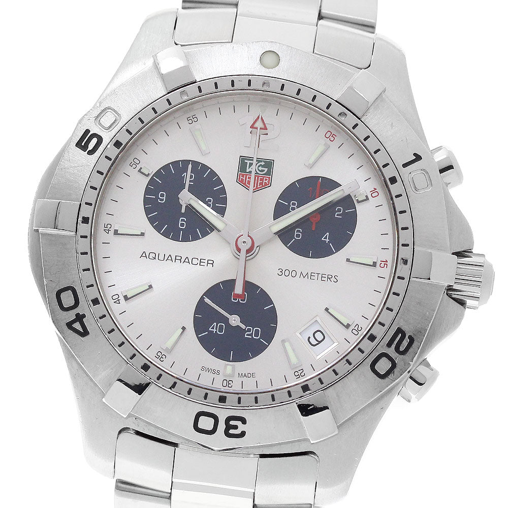 TAG HEUER Aqua racer CAF1111 Date Chronograph Quartz Men's Watch_957544