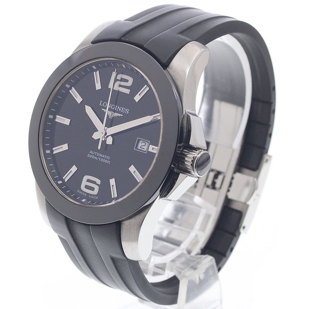 LONGINES Conquest L3.657.4 Date black Dial Automatic Men's Watch_957545
