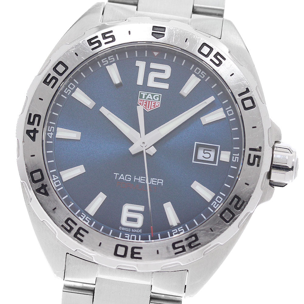 TAG HEUER Formula 1 WAZ1118 Date blue Dial Quartz Men's Watch_957590
