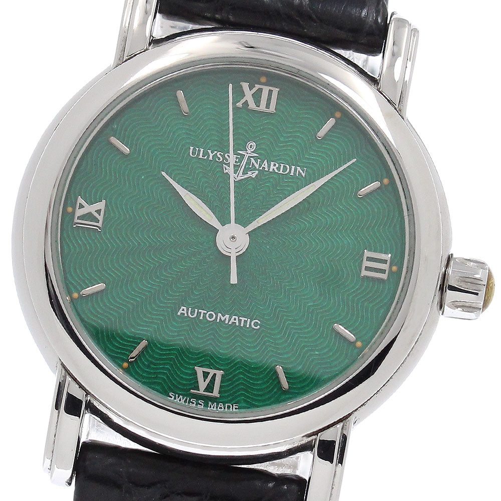 Ulysse Nardin San Marco 123-77-9 green Dial Automatic Ladies Watch_957687