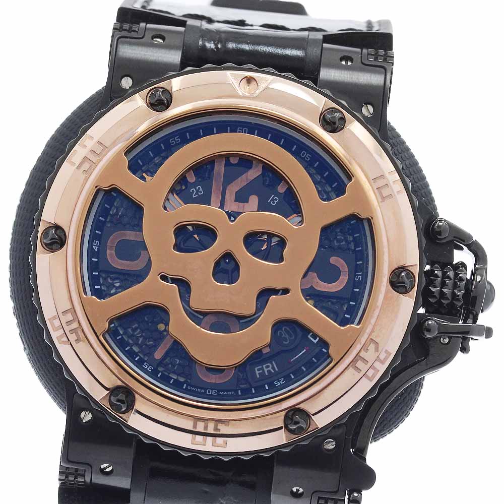 AQUANAUTIC Sub Commander KSP32NSFDMT02SH Day date black Dial Automatic Men's Watch_957695