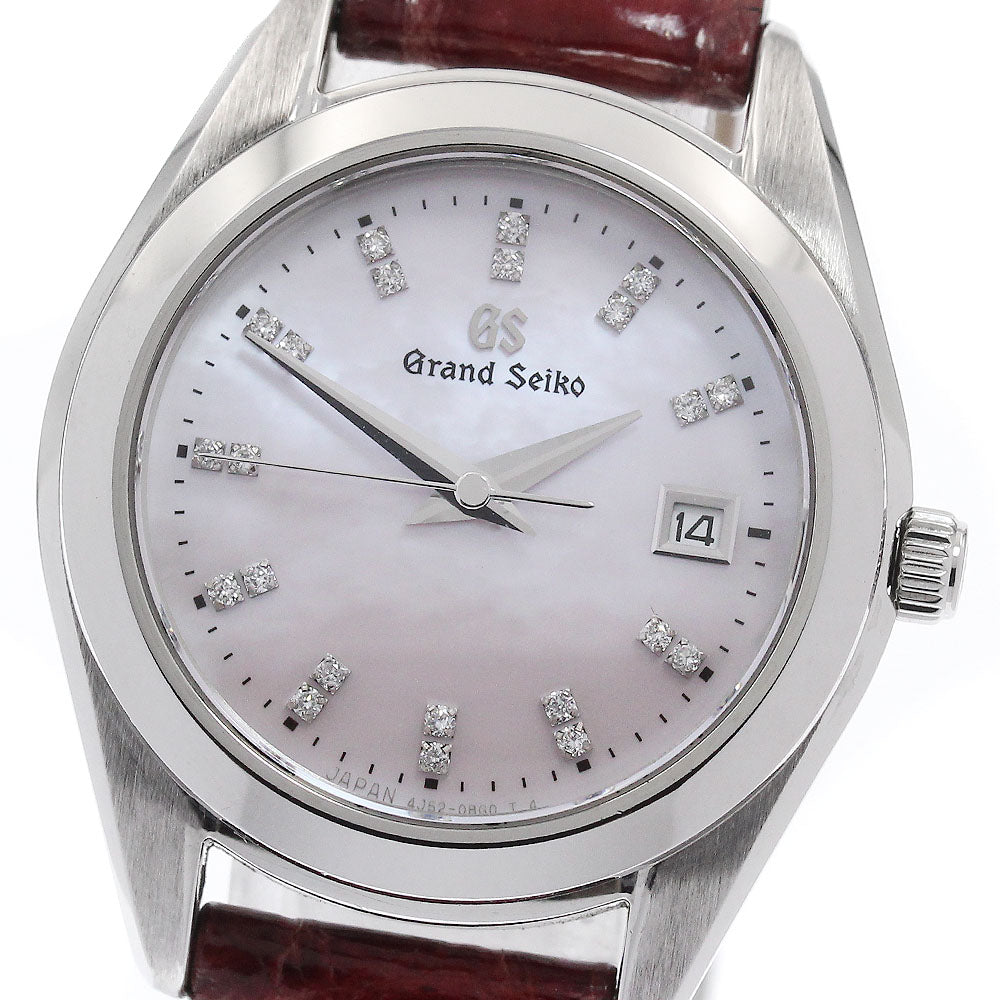SEIKO Grand Seiko STGF295/4J52-0AB0 Diamond index Pink shell Dial Quartz Ladies Watch_957720